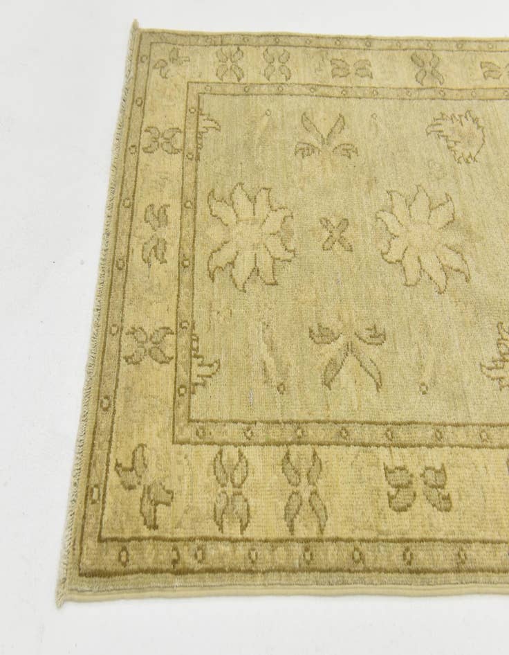 Detail image of 2' 6 x 9' 8  Hand Knotted Peshawar Ziegler Runner Rug