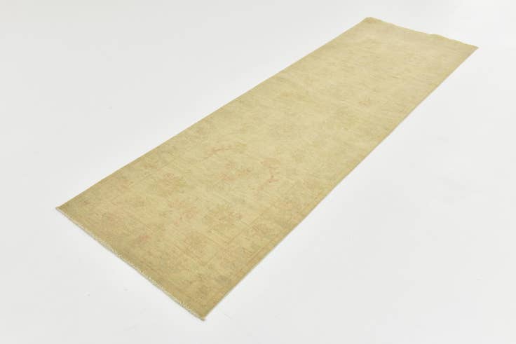 Detail image of 2' 7 x 8' 2 Hand Knotted Peshawar Ziegler Runner Rug