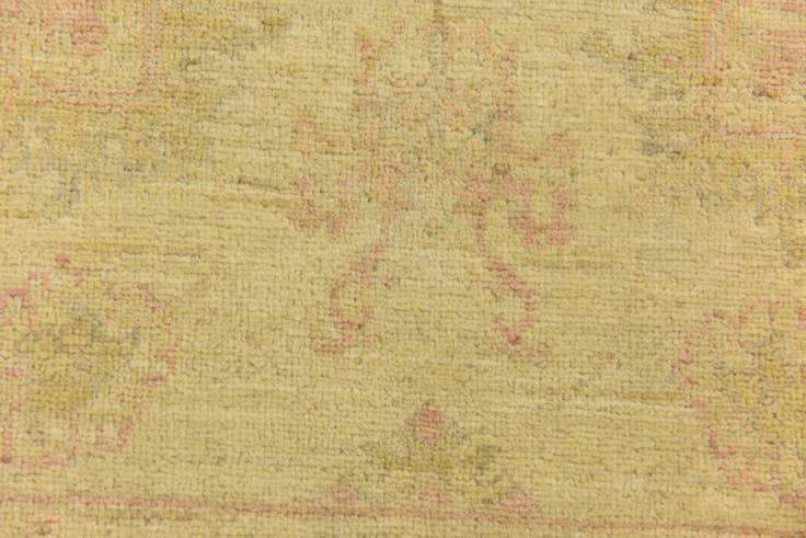 Detail image of 2' 7 x 8' 2 Hand Knotted Peshawar Ziegler Runner Rug