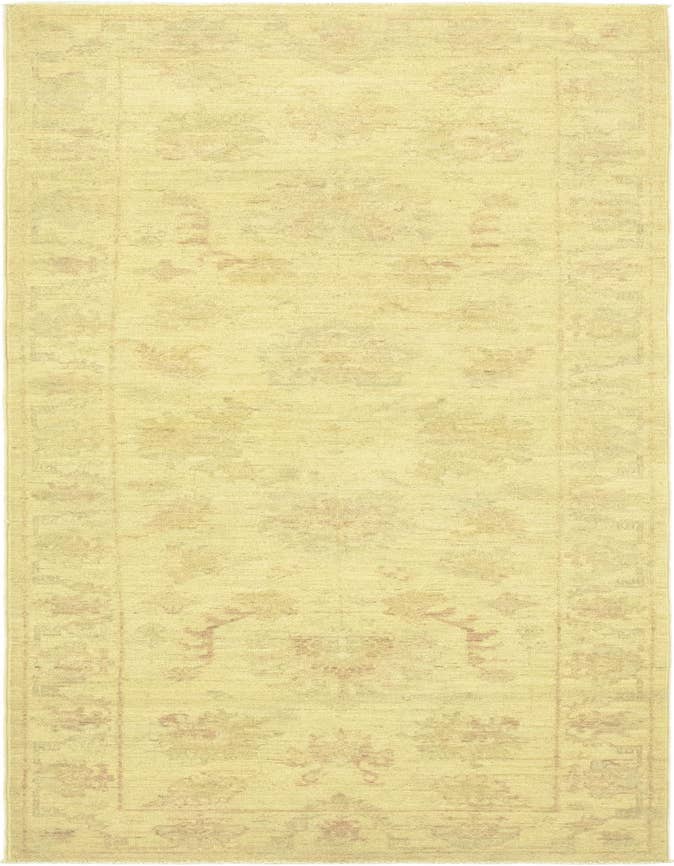 Detail image of 2' 7 x 8' 2 Hand Knotted Peshawar Ziegler Runner Rug