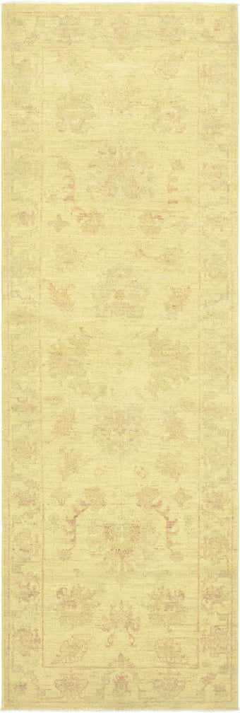 2' 7 x 8' 2 Hand Knotted Peshawar Ziegler Runner Rug