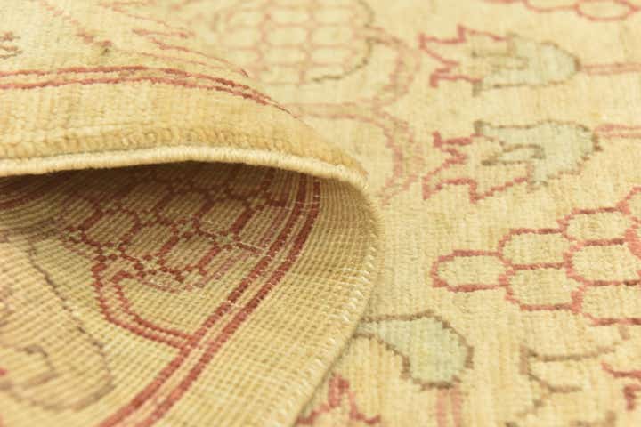 2' 9 x 8' 8 Hand Knotted Peshawar Ziegler Runner Rug