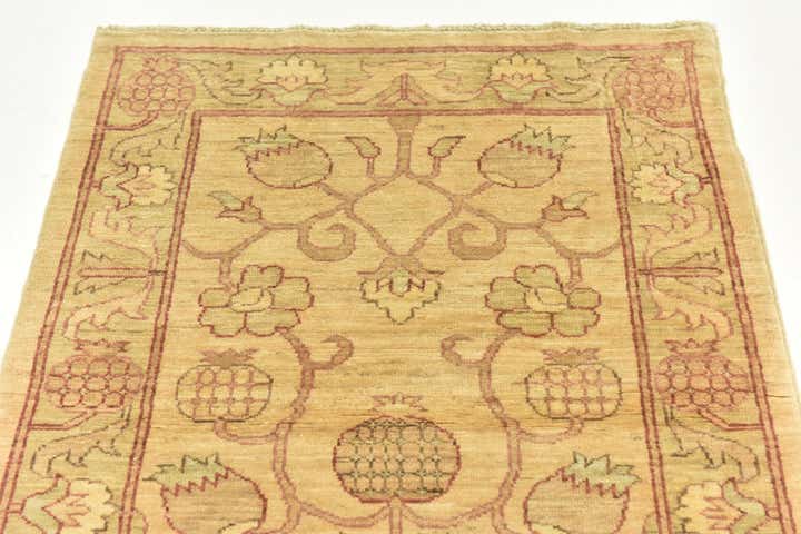 2' 9 x 8' 8 Hand Knotted Peshawar Ziegler Runner Rug