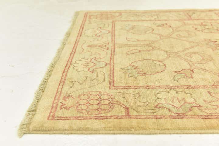 2' 9 x 8' 8 Hand Knotted Peshawar Ziegler Runner Rug