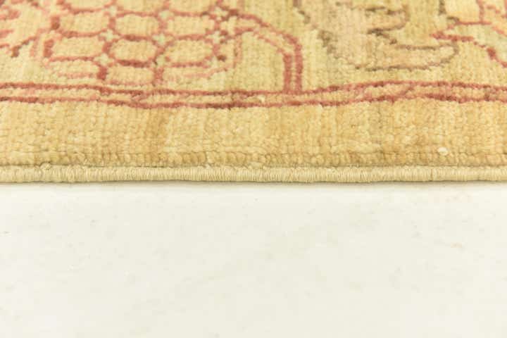 2' 9 x 8' 8 Hand Knotted Peshawar Ziegler Runner Rug