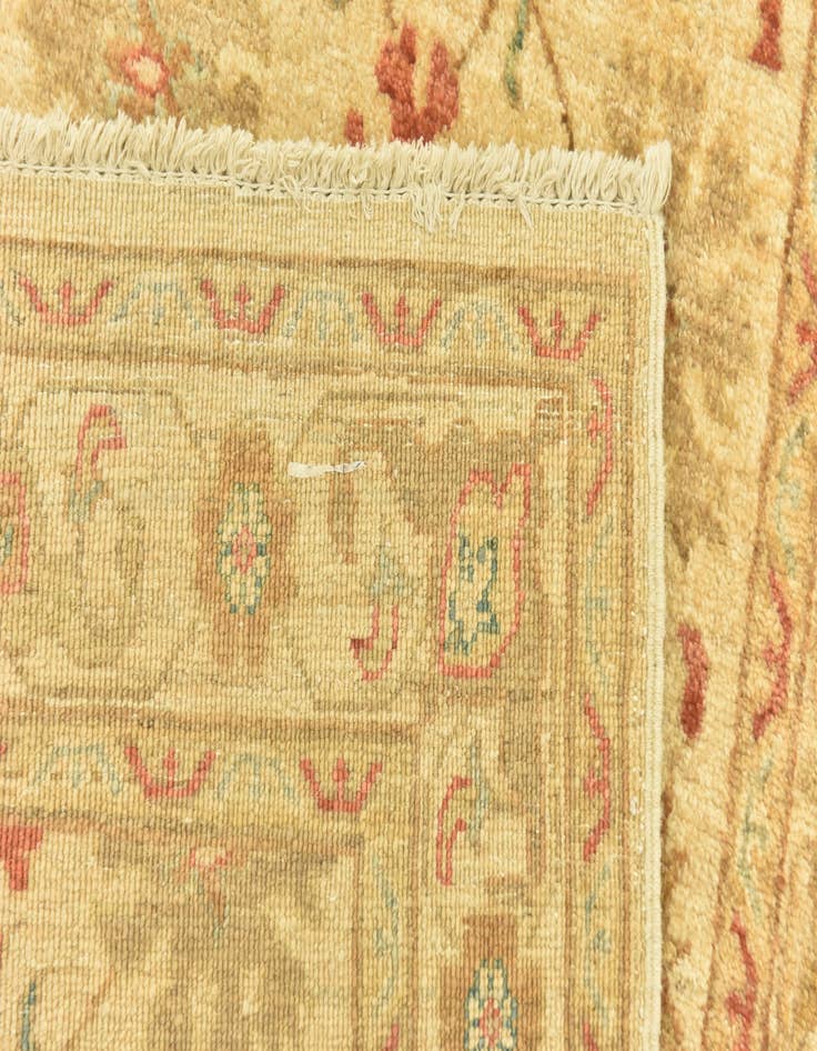 Detail image of 2' 6 x 9' 6  Hand Knotted Peshawar Ziegler Runner Rug