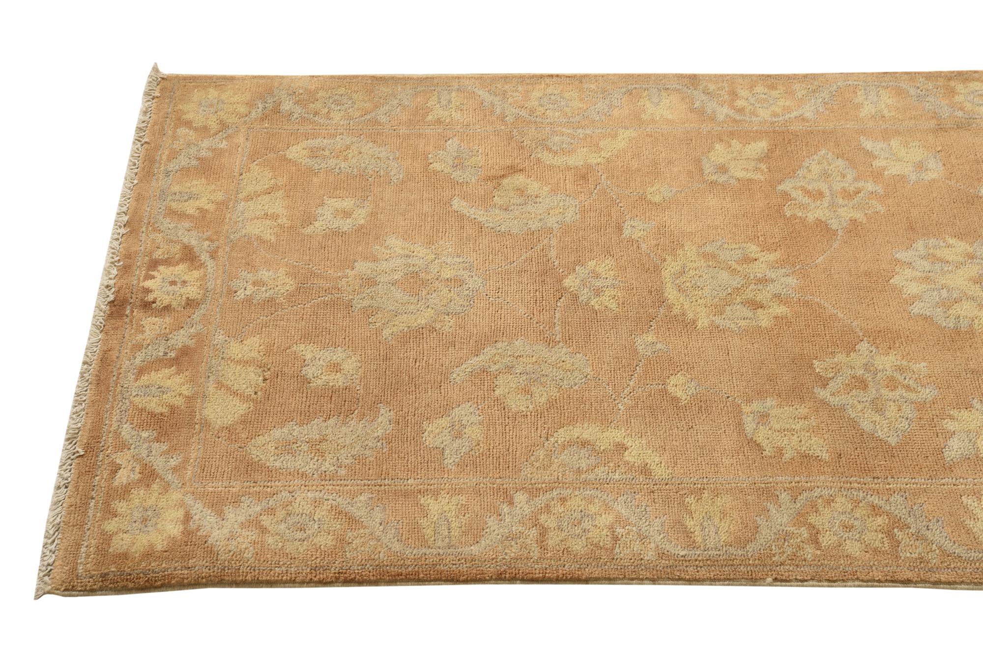 2' 8 x 10' Hand Knotted Peshawar Ziegler Runner Rug