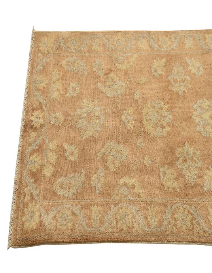 Detail image of 2' 8 x 10'  Hand Knotted Peshawar Ziegler Runner Rug