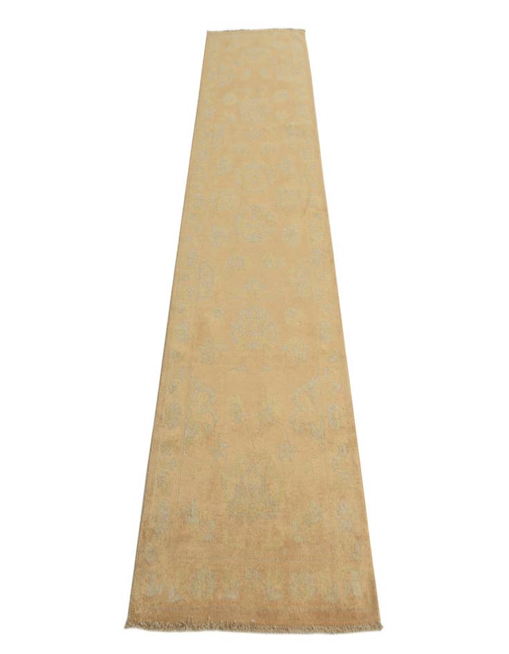 Detail image of 2' 7 x 9' 10  Hand Knotted Peshawar Ziegler Runner Rug