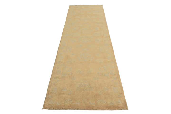2' 7 x 9' 10 Hand Knotted Peshawar Ziegler Runner Rug