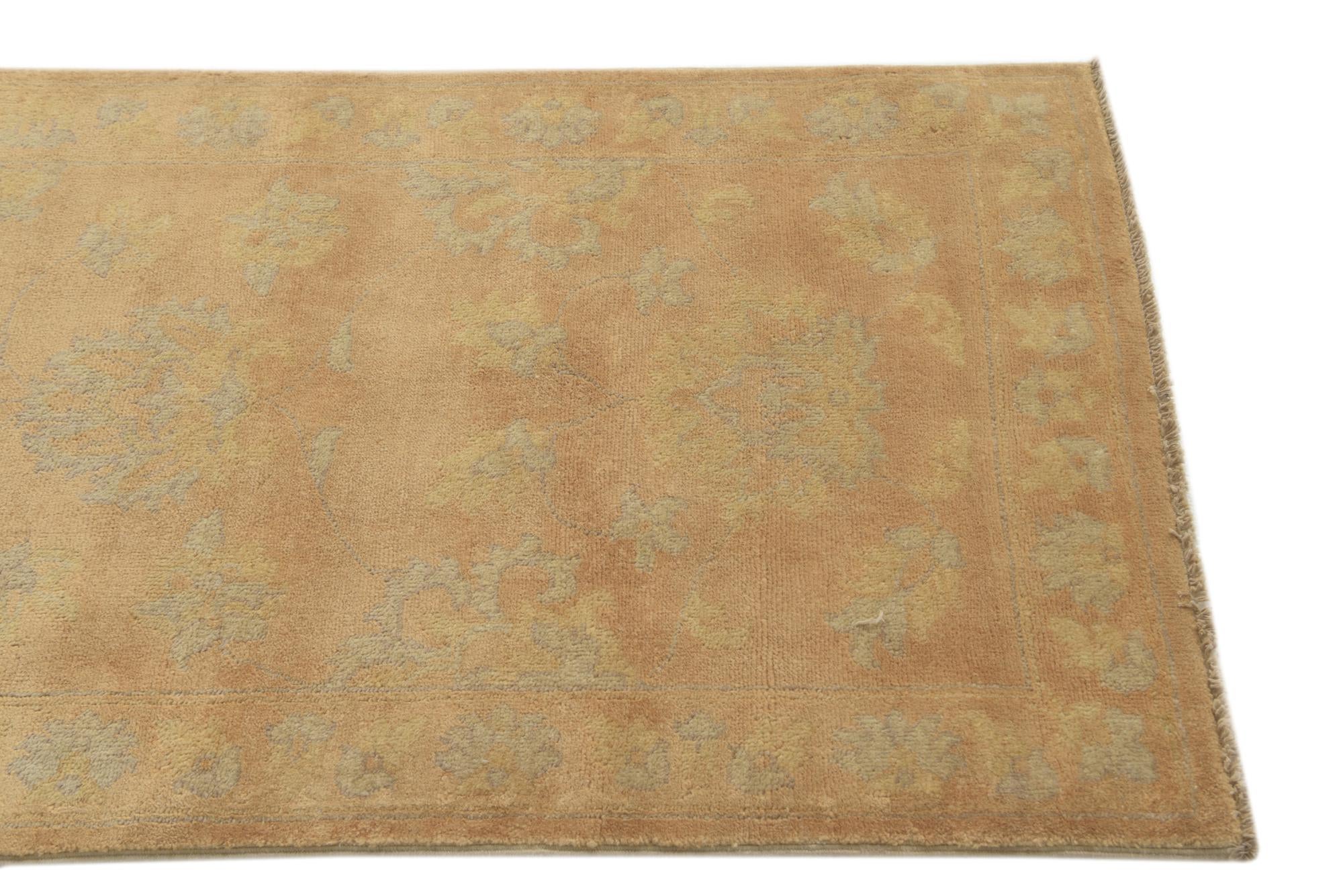 2' 7 x 9' 10 Hand Knotted Peshawar Ziegler Runner Rug