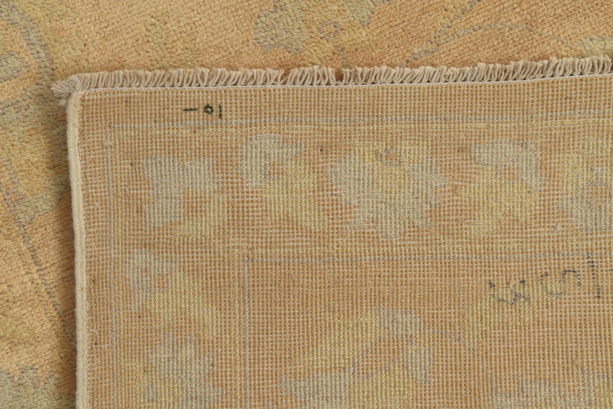 2' 7 x 9' 10 Hand Knotted Peshawar Ziegler Runner Rug