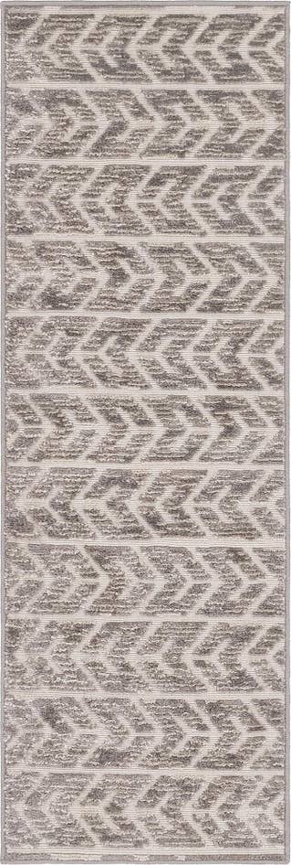 Detail image of 2' x 6' Easy-Clean Sabrina Soto Aston Indoor / Outdoor Runner Rug