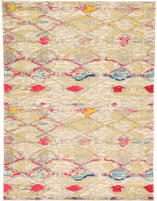 Detail image of 2' 7 x 10' Washable Santa Fe Runner Rug