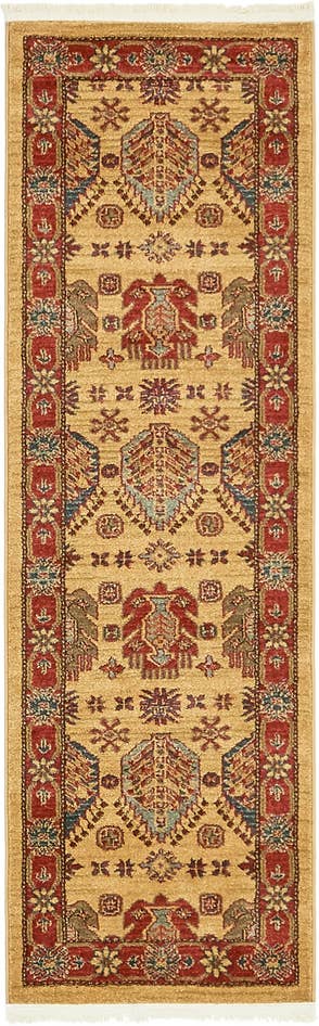 Detail image of 2' x 6' Sara Runner Rug
