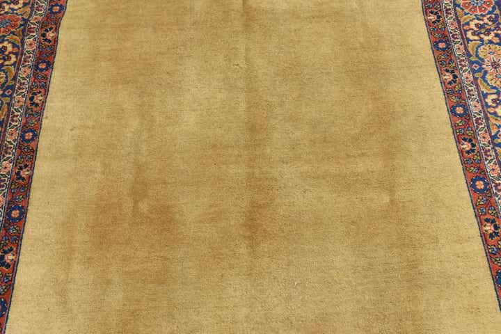 5' 6 x 16' Hand Knotted Sarough Persian Wool Runner Rug