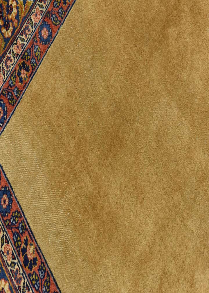 5' 6 x 16' Hand Knotted Sarough Persian Wool Runner Rug