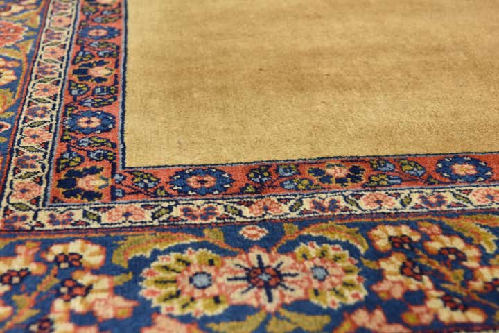 5' 6 x 16' Hand Knotted Sarough Persian Wool Runner Rug