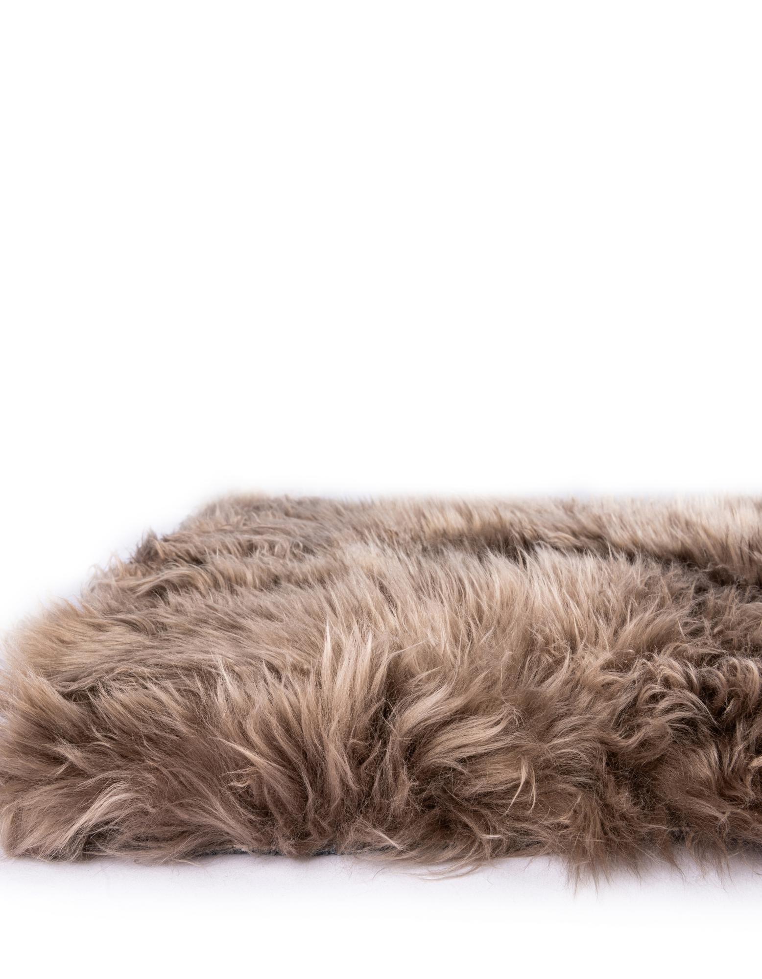 2' x 4' Sheepskin Runner Rug