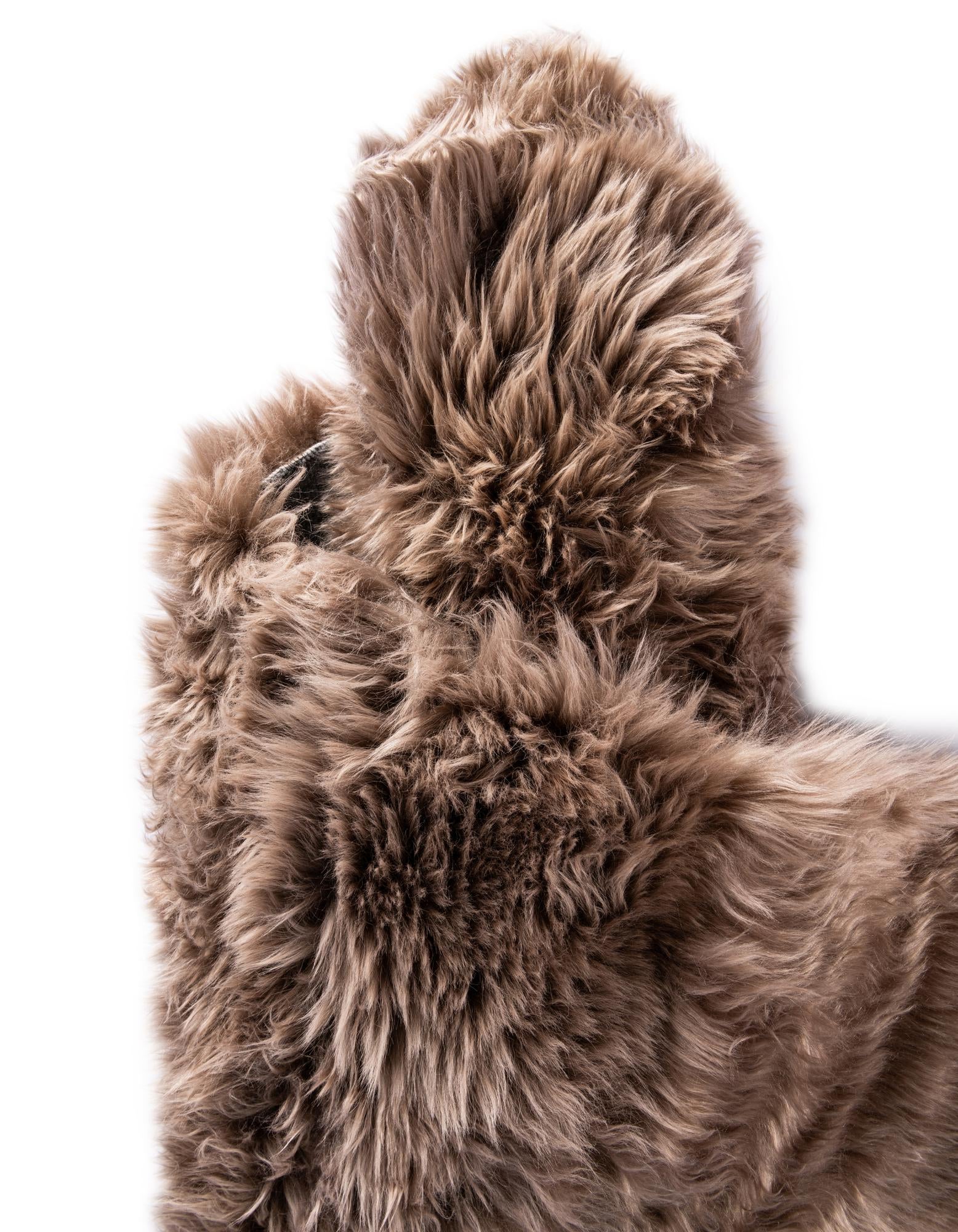 2' x 4' Sheepskin Runner Rug