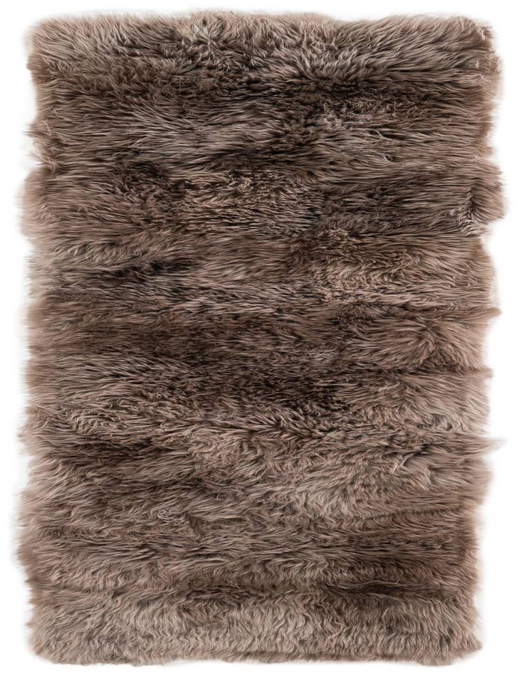 Detail image of 2' x 6' Sheepskin Runner Rug