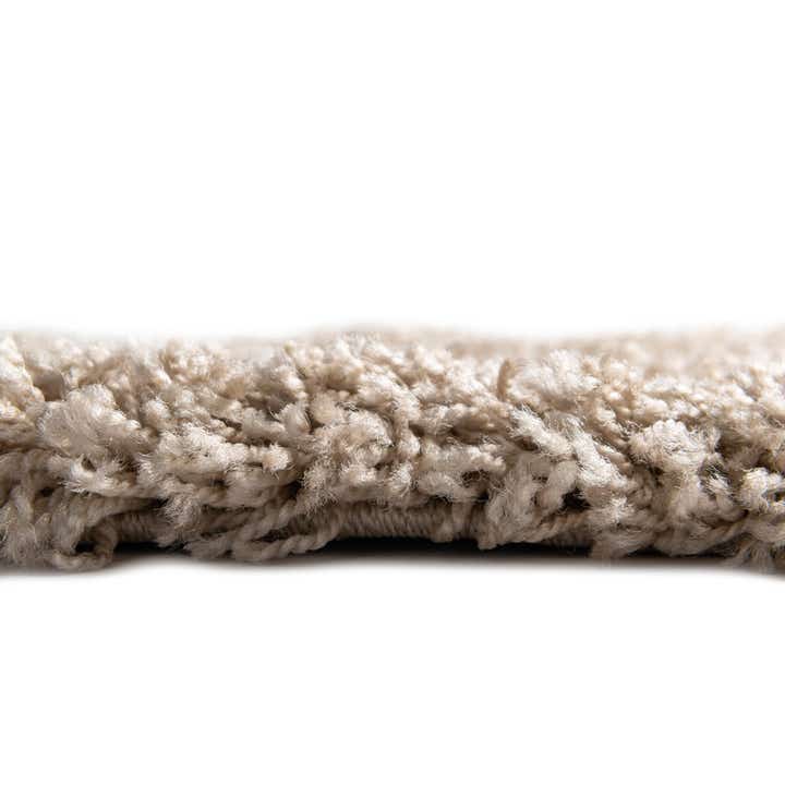 2' x 5' Solid Shag Runner Rug