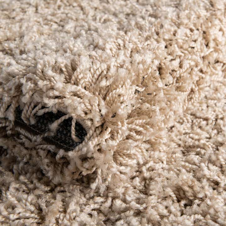 2' x 5' Solid Shag Runner Rug