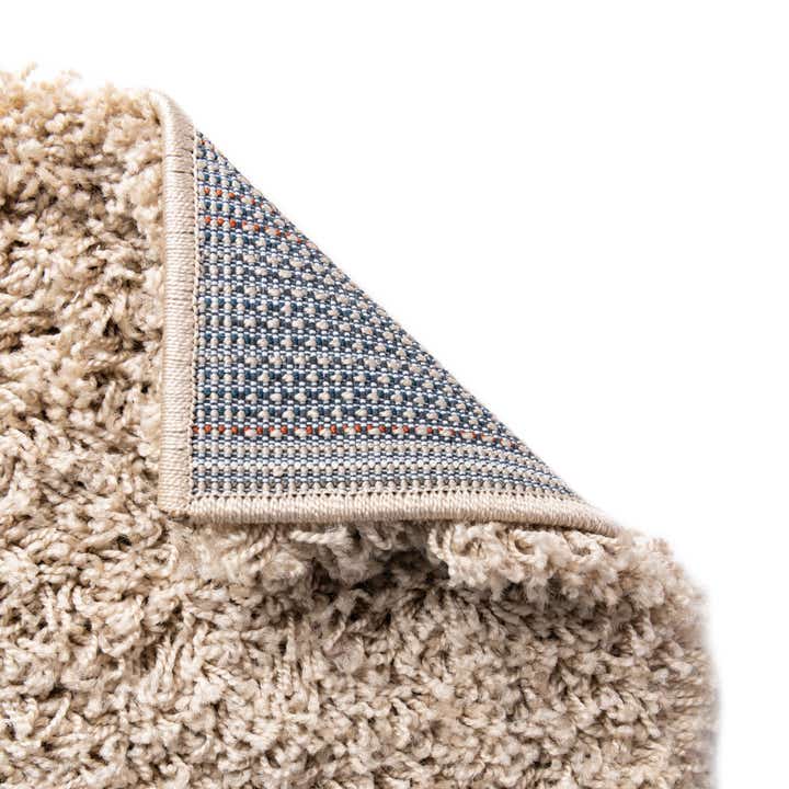 2' x 5' Solid Shag Runner Rug
