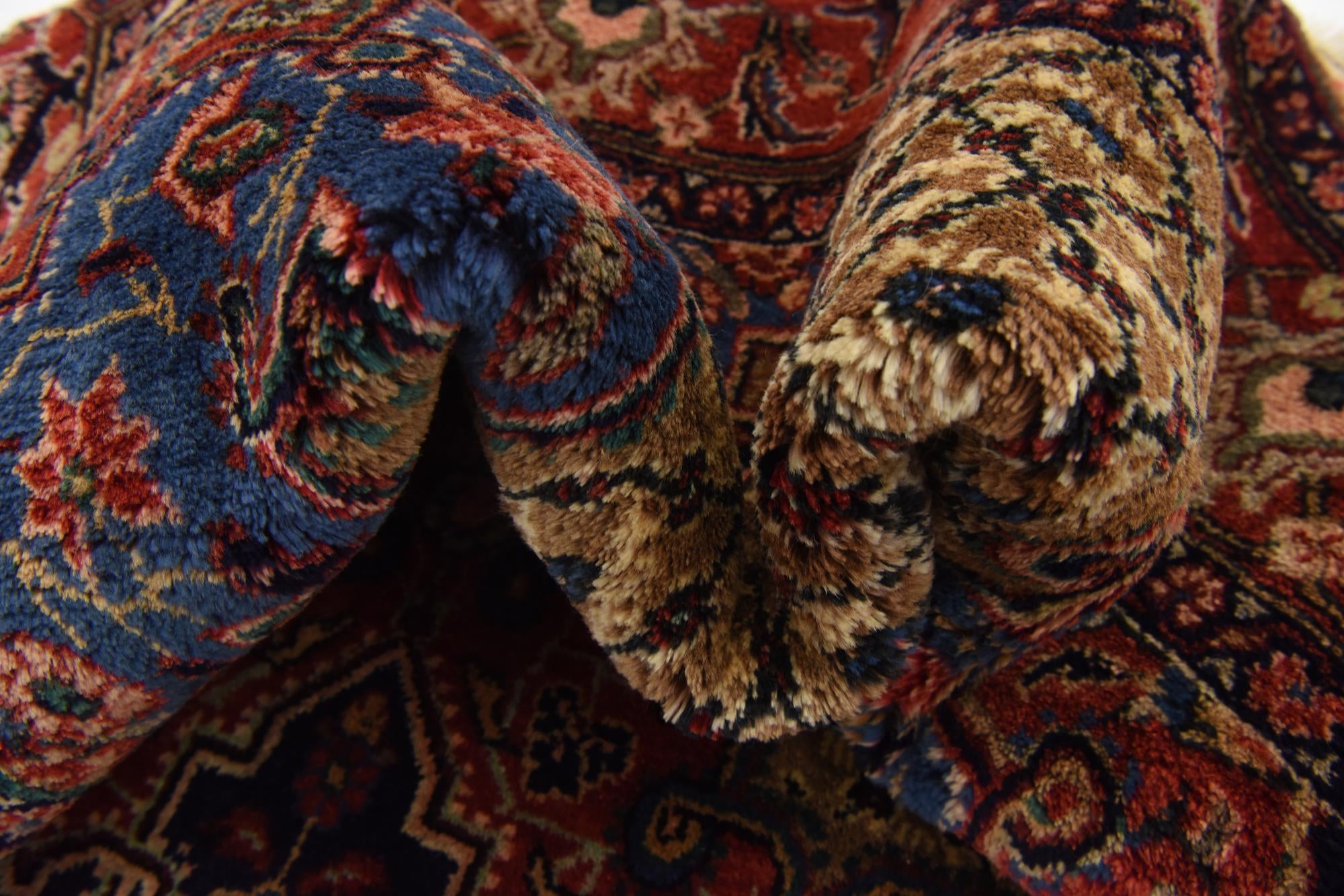 5' x 10' 4 Hand Knotted Songhor Persian Wool Runner Rug