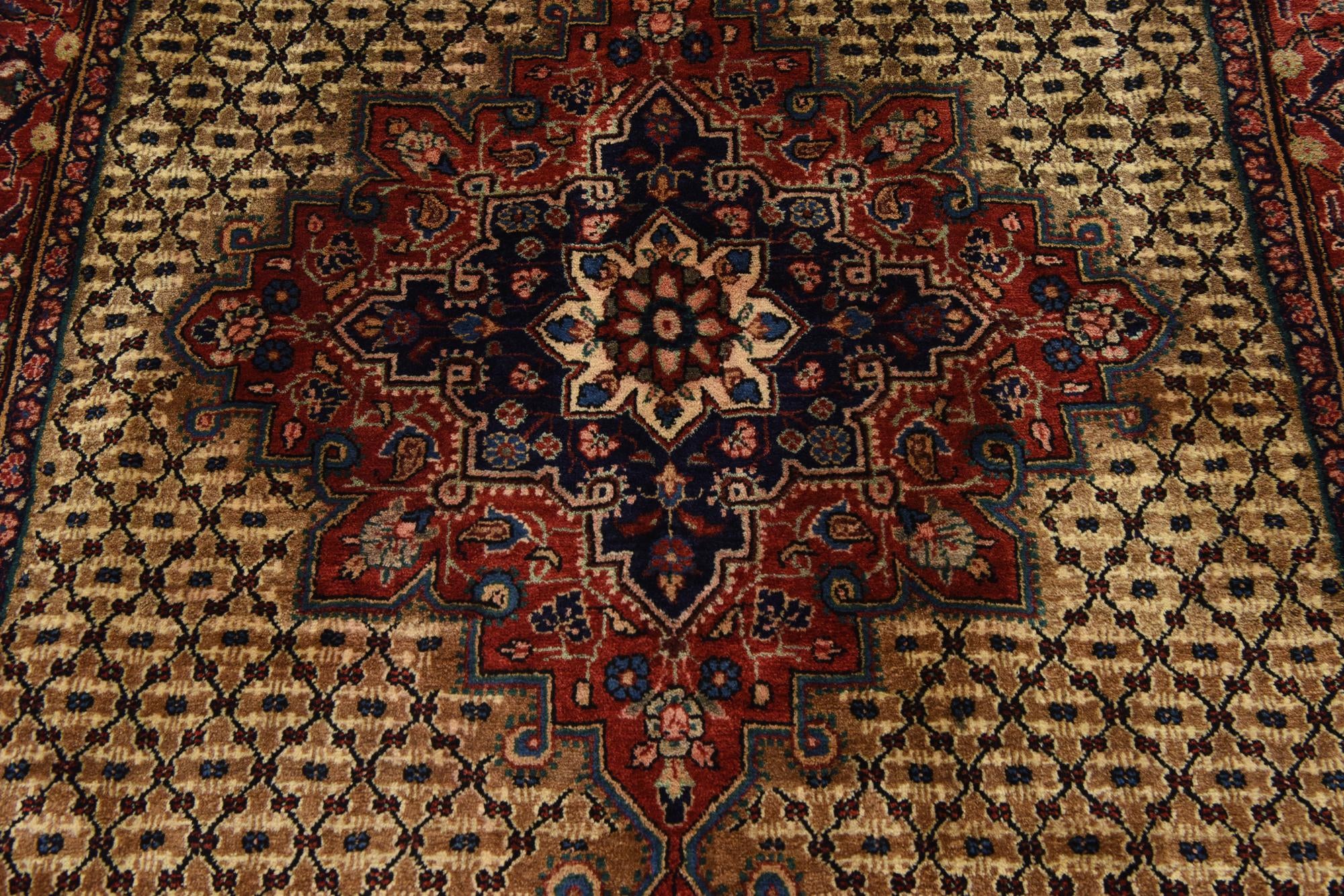 5' x 10' 4 Hand Knotted Songhor Persian Wool Runner Rug