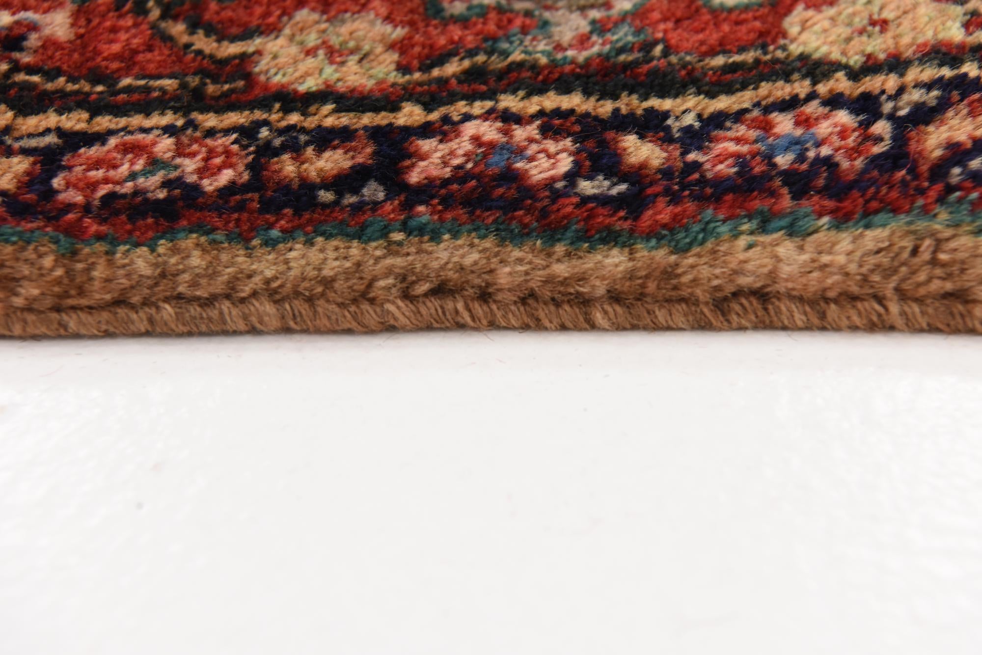 5' x 10' 4 Hand Knotted Songhor Persian Wool Runner Rug