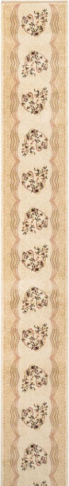 Detail image of 2' 8 x 101' Tabriz Design Runner Rug