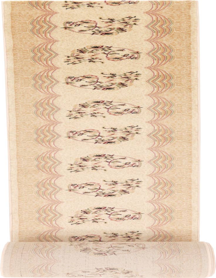 Detail image of 2' 7 x 85' 4 Tabriz Design Runner Rug
