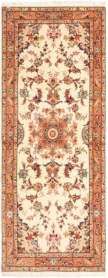 Detail image of 2' 9 x 6' 11 Tabriz Runner Rug