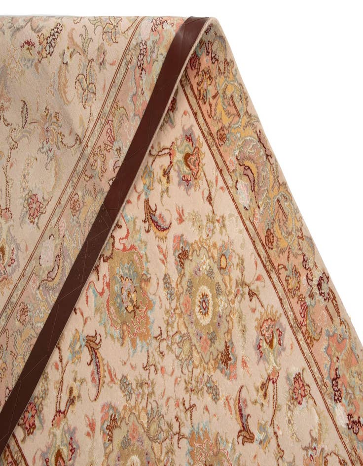 Detail image of 2' 8 x 15' 10 Tabriz Wool Runner Rug