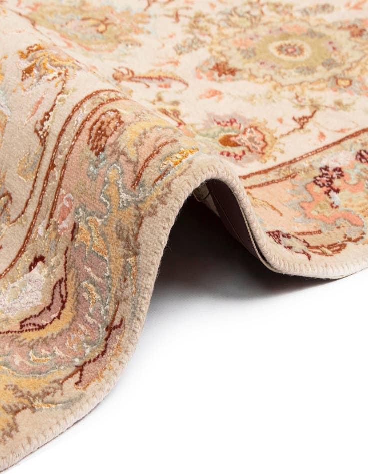 Detail image of 2' 8 x 15' 10 Tabriz Wool Runner Rug