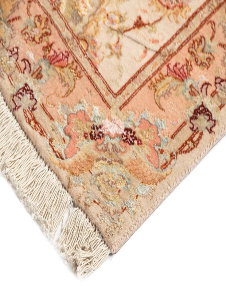 Detail image of 2' 8 x 15' 10 Tabriz Wool Runner Rug