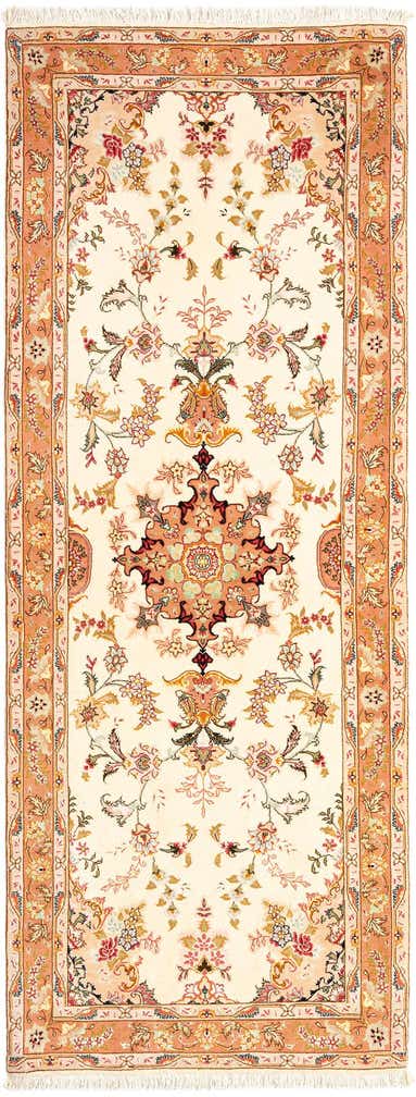2' 7 x 6' 11 Tabriz Runner Rug