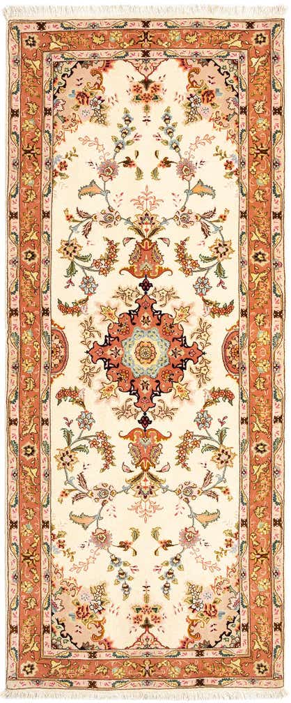 2' 9 x 6' 9 Tabriz Runner Rug