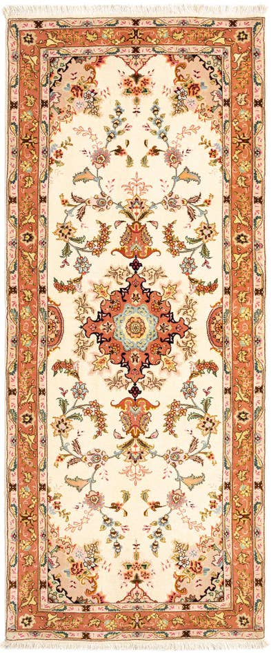 Detail image of 2' 9 x 6' 9 Tabriz Runner Rug