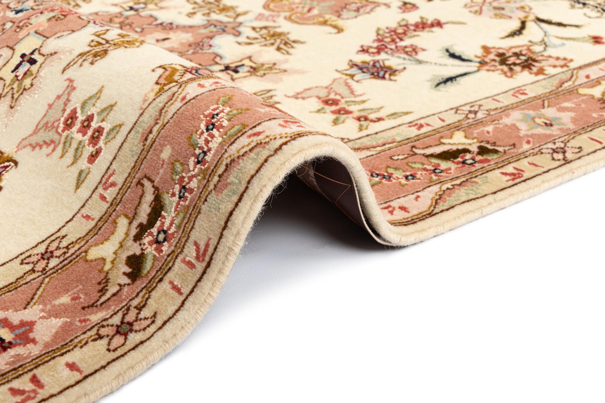 2' 7 x 7' 2 Tabriz Runner Rug