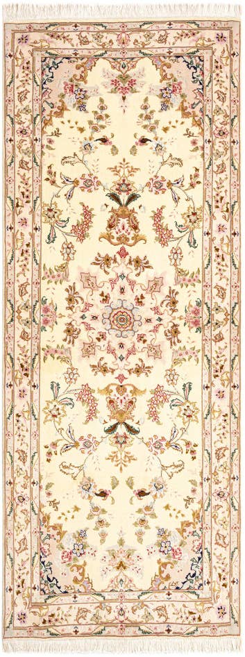 Detail image of 2' 9 x 7' 1 Tabriz Runner Rug