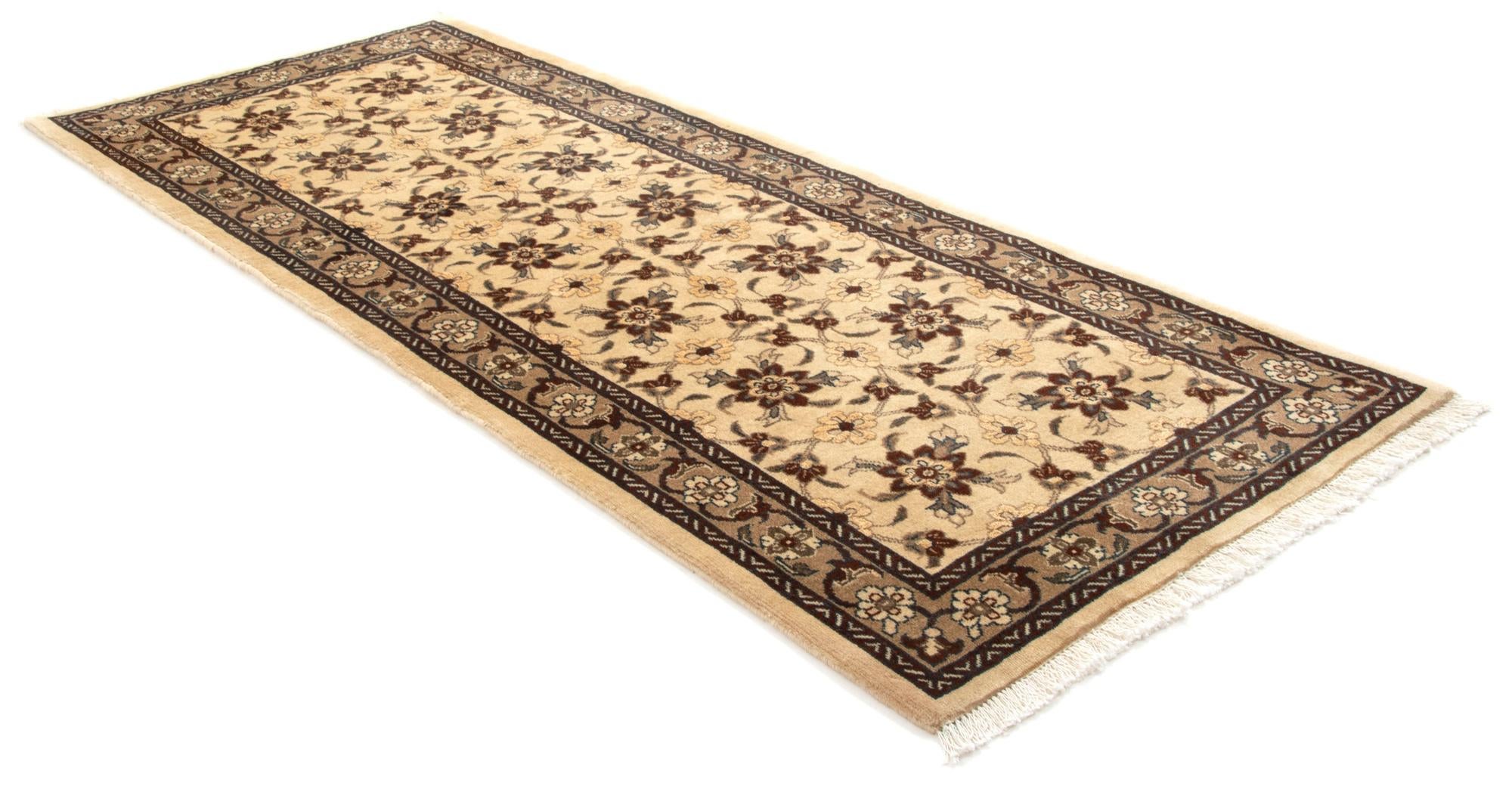 2' 9 x 6' 11 Hand Knotted Tabriz Persian Wool Runner Rug