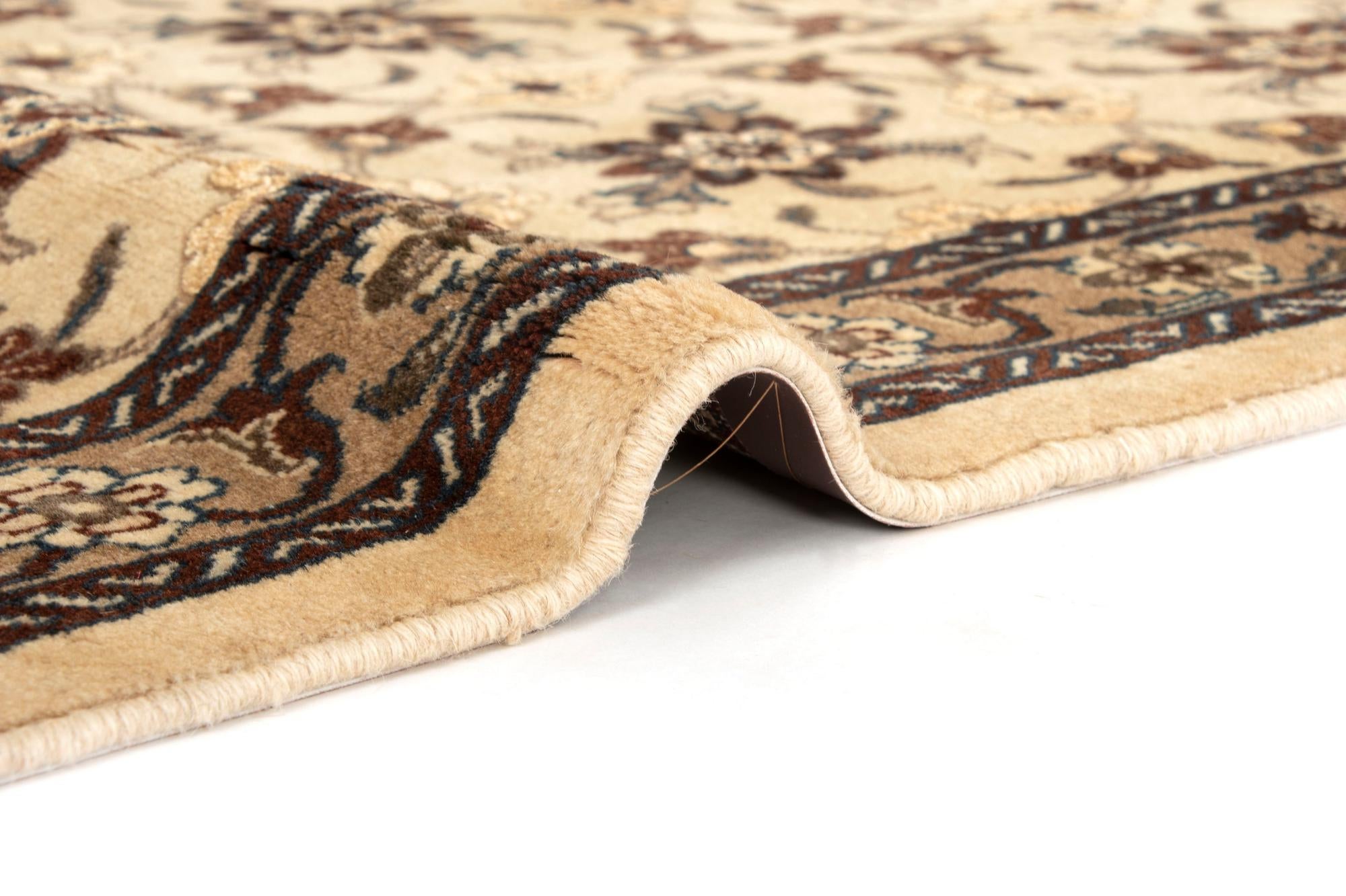2' 9 x 6' 11 Hand Knotted Tabriz Persian Wool Runner Rug