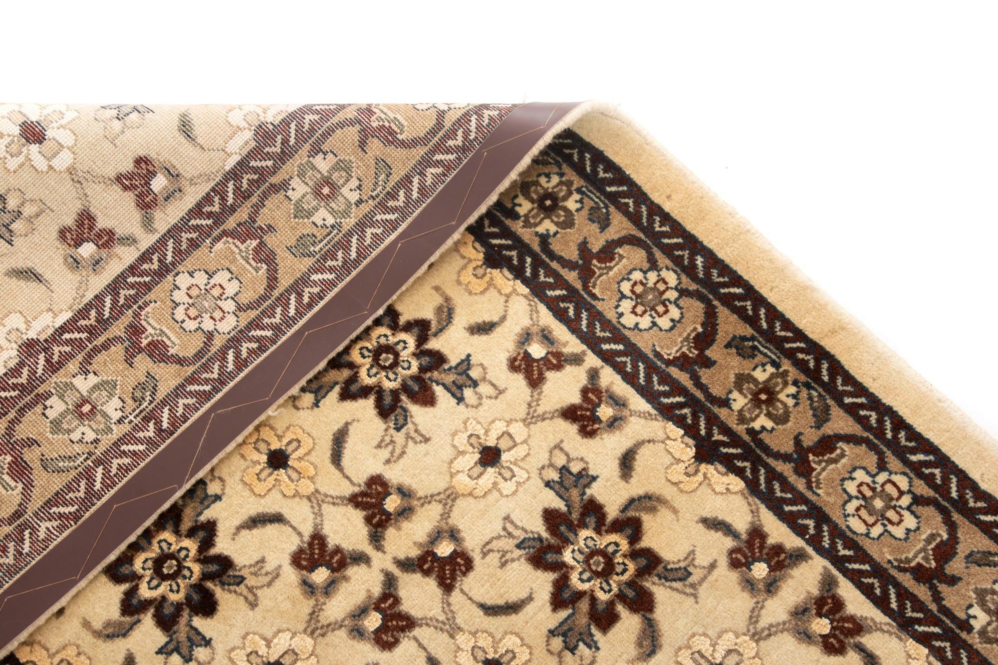 2' 9 x 6' 11 Hand Knotted Tabriz Persian Wool Runner Rug