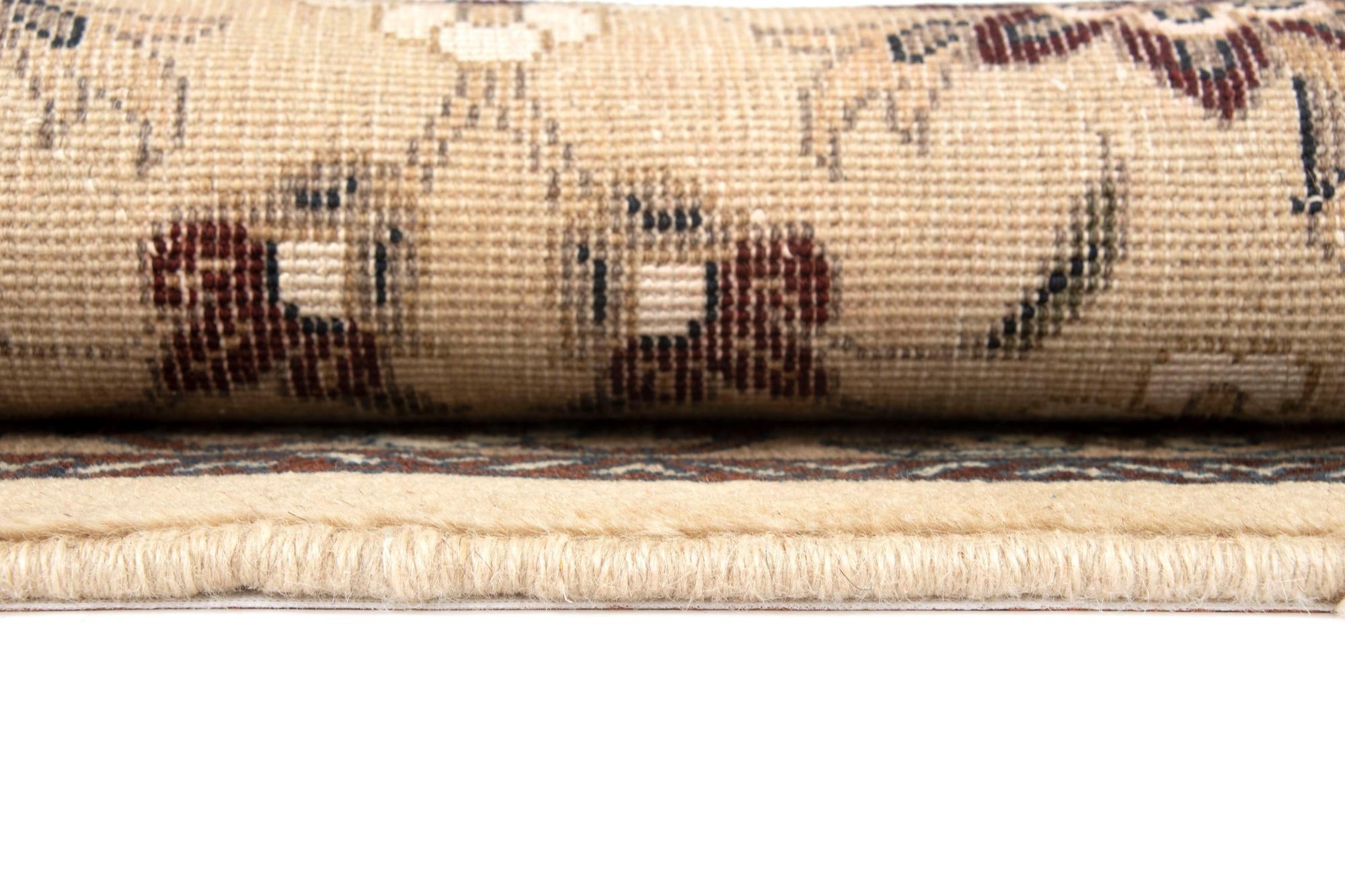 2' 9 x 6' 11 Hand Knotted Tabriz Persian Wool Runner Rug