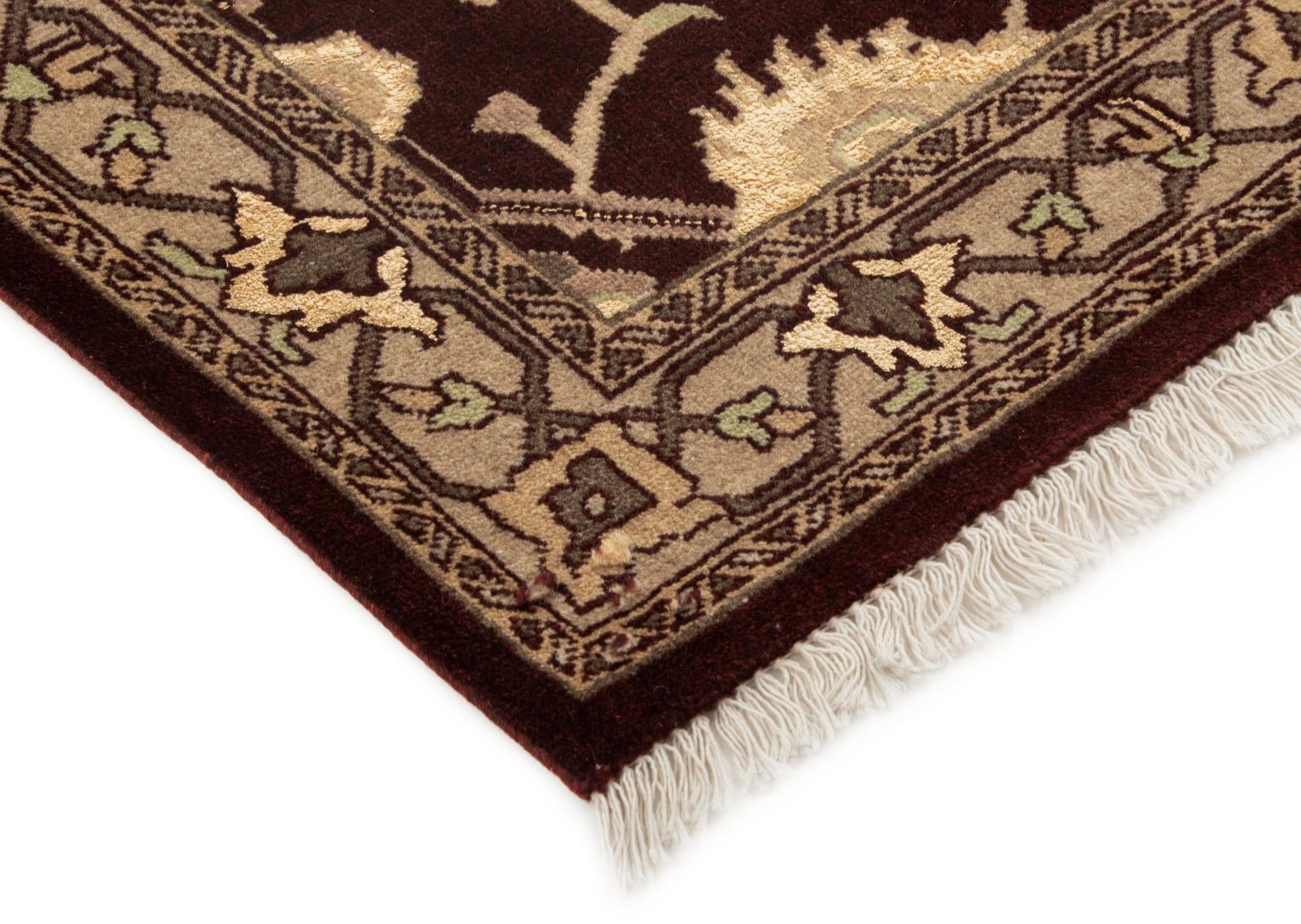 2' 9 x 8' 2 Hand Knotted Tabriz Persian Wool Runner Rug
