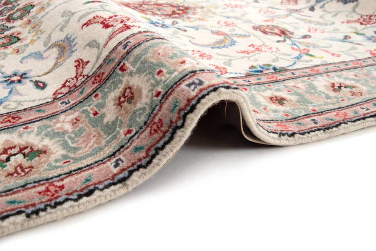 Detail image of 2' 7 x 19' 4 Hand Knotted Tabriz Persian Runner Rug