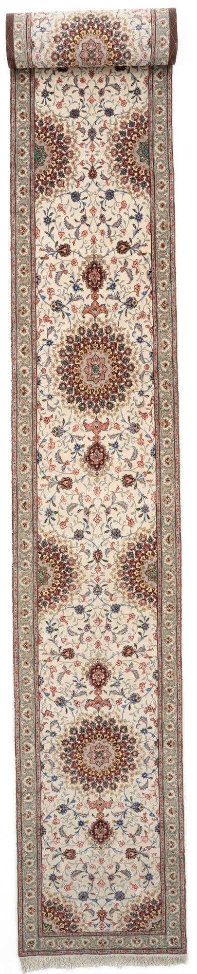 2' 7 x 19' 4 Hand Knotted Tabriz Persian Runner Rug