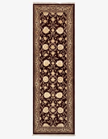 2' 9 x 8' 2 Hand Knotted Tabriz Persian Wool Runner Rug